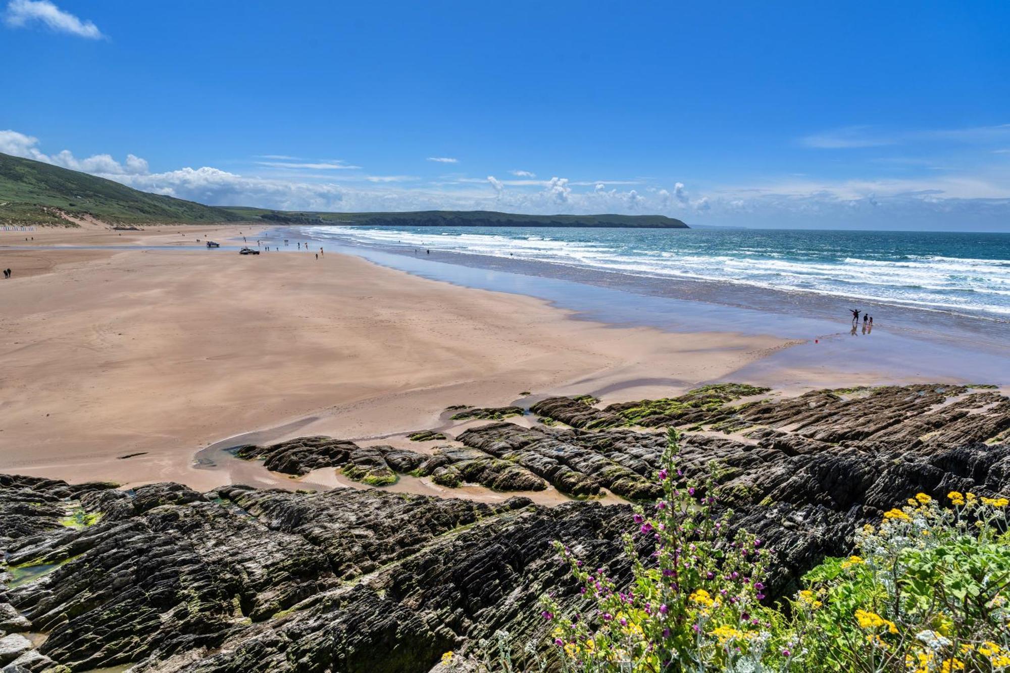 Finest Retreats - Ocean Lookout - Luxury Woolacombe Beach Apartment With Sea Views Bagian luar foto