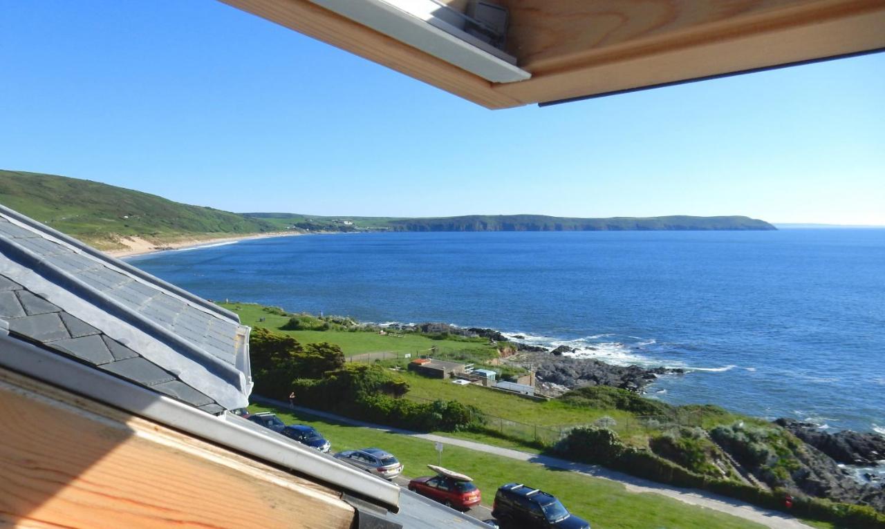 Finest Retreats - Ocean Lookout - Luxury Woolacombe Beach Apartment With Sea Views Bagian luar foto